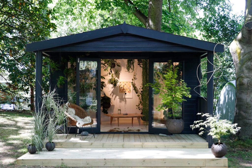 The Planted House At Chelsea Flower Show Using Malvern Garden Buildings Studio Apex