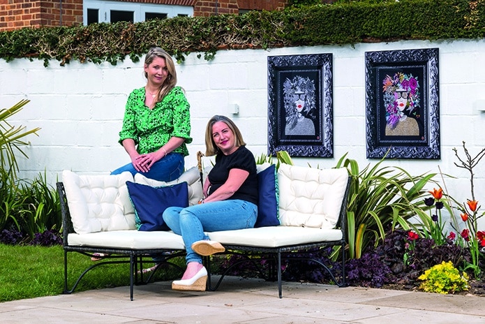 Yardart Uk Co Founders Rebecca Bex Lund On Left Charlotte Clemence Right