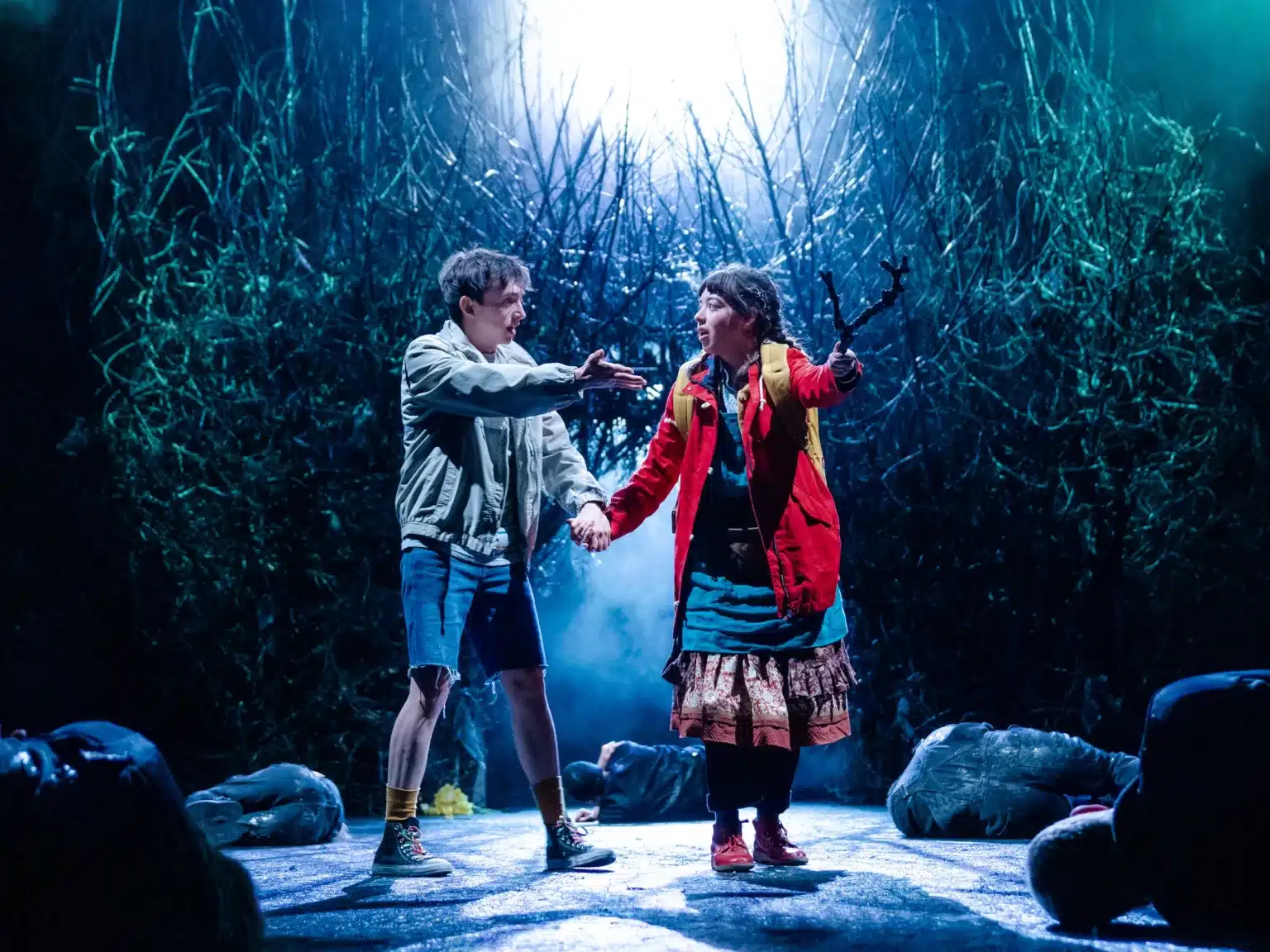 Samuel Blenkin And Marli Siu, The Original National Theatre Cast Of The Ocean At The End Of The Lane Photographer Manuel Harlan