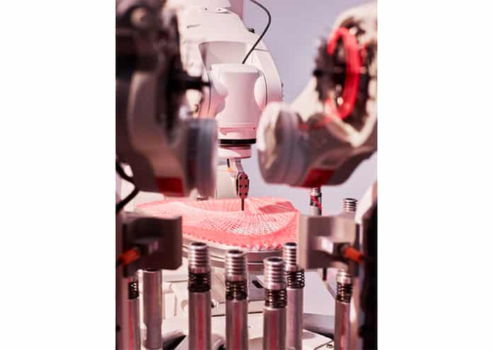 Adidas Future Craft Strung Shoe Making Robot