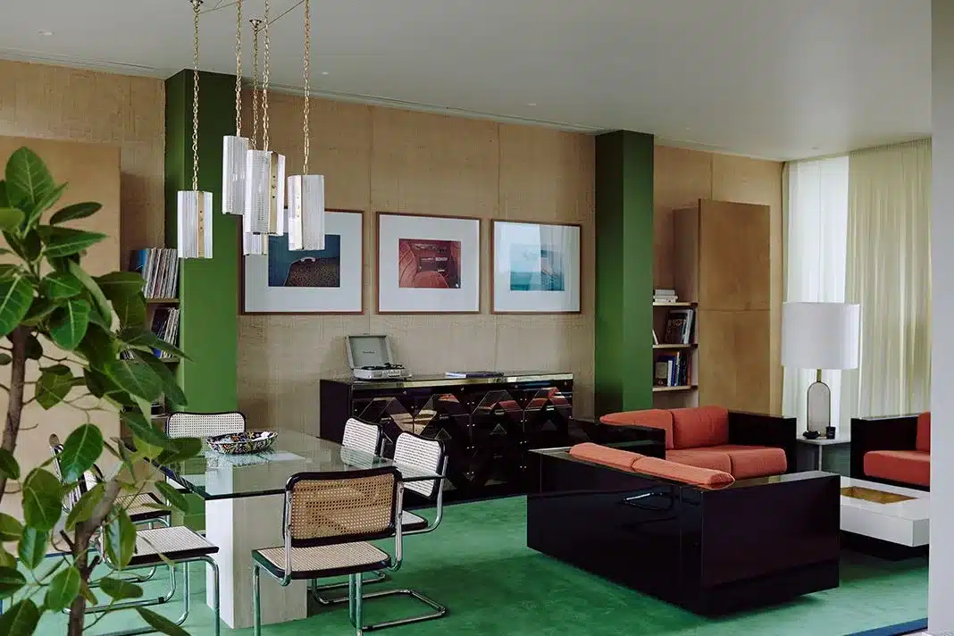 1970's Inspired Penthouse Interior