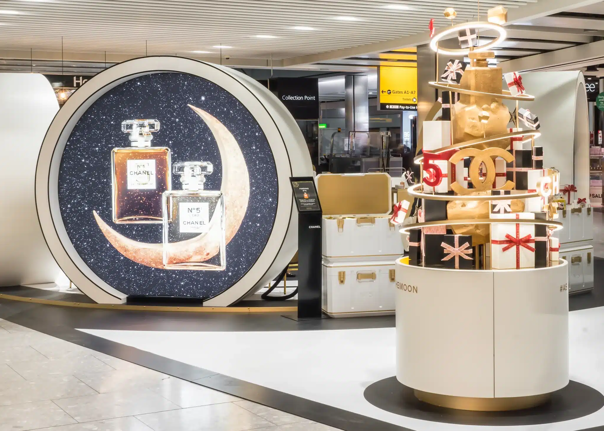 Anniversary Special: Chanel No.5 Spaceship Lands at Heathrow