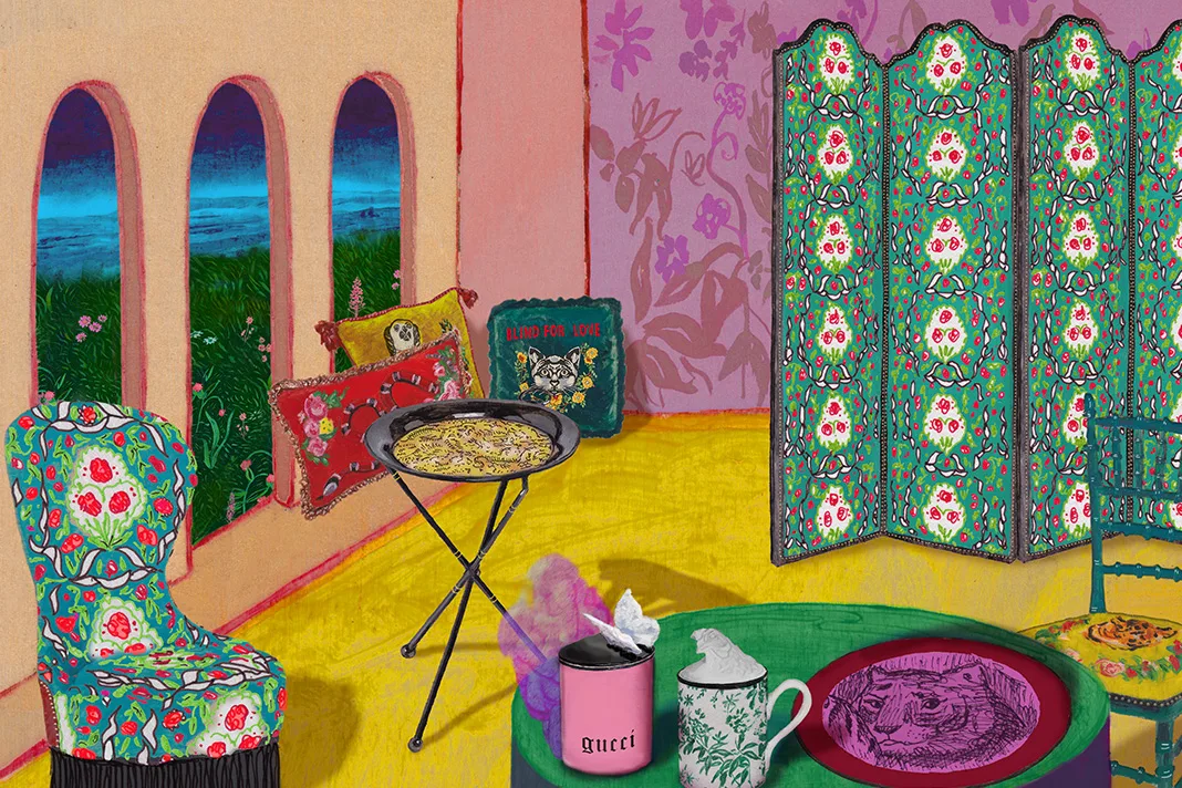 Fauna & Flora: Discover Gucci's first Interiors Collection