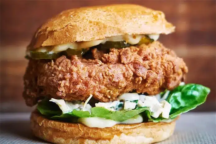 Patty & Bun's vegan burger part of the vegan junk food for Veganuary