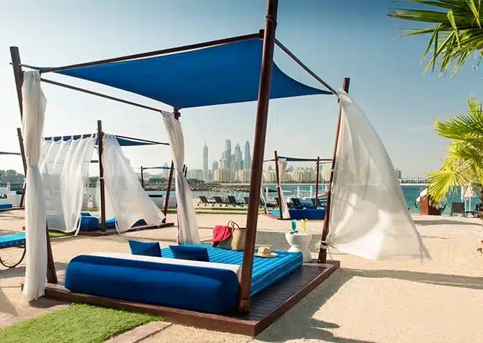 Beach Cabana Rixos The Palm Dubai Ultra All Inclusive
