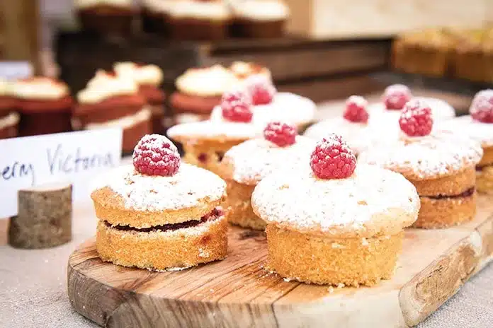 cakes at foodies festival