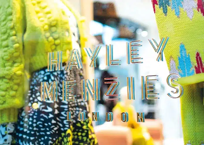 Hayley Menzies pop-up shop Kings Road