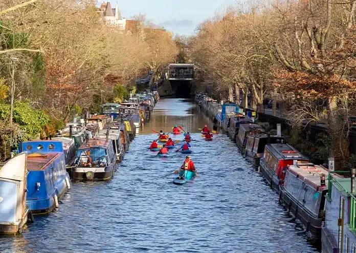 Kayaking - Outdoor activities to do in London