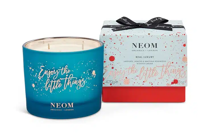 Neom candle - best christmas gift ideas for her