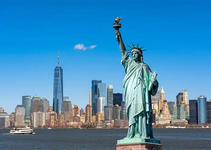 Statue Of Liberty - best US states to visit