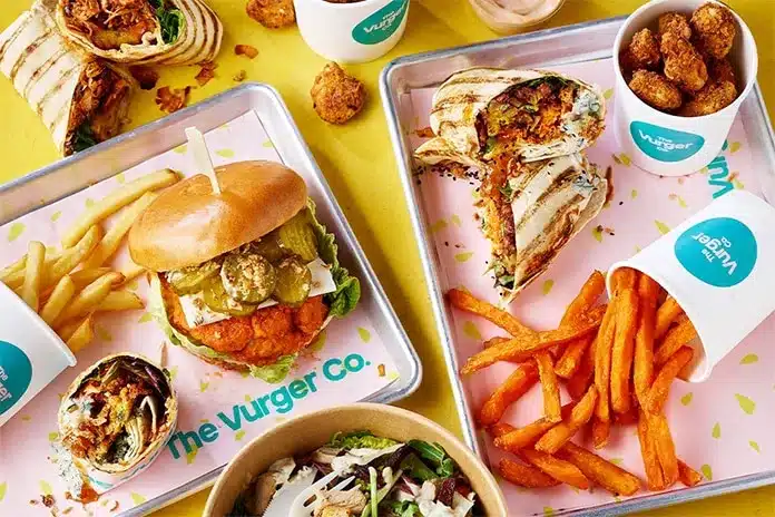 The Vurger Co. vegan menu is vegan junk food for Veganuary