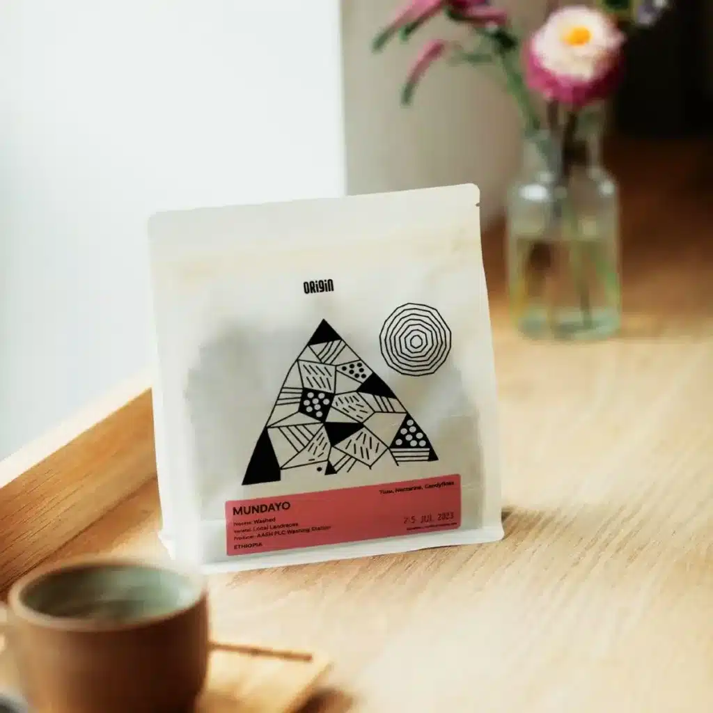 origin coffee subscription coffee bag cutout