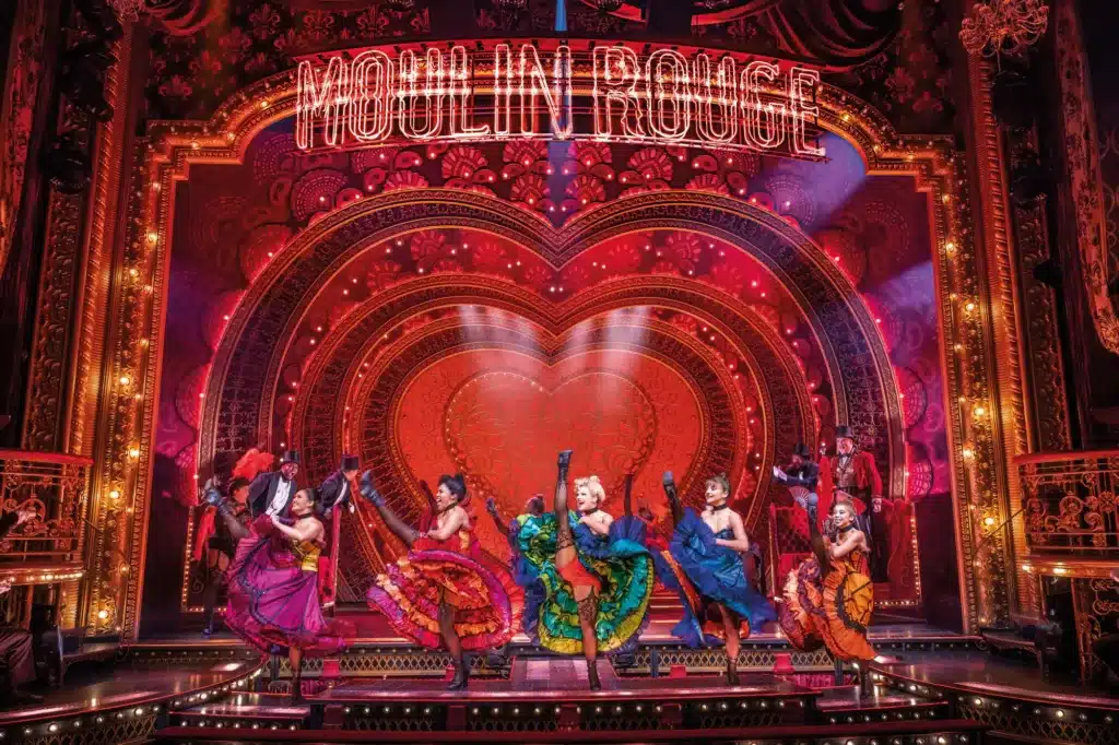 6. moulin rouge the musical at piccadilly theatre london. photo credit marc brenner
