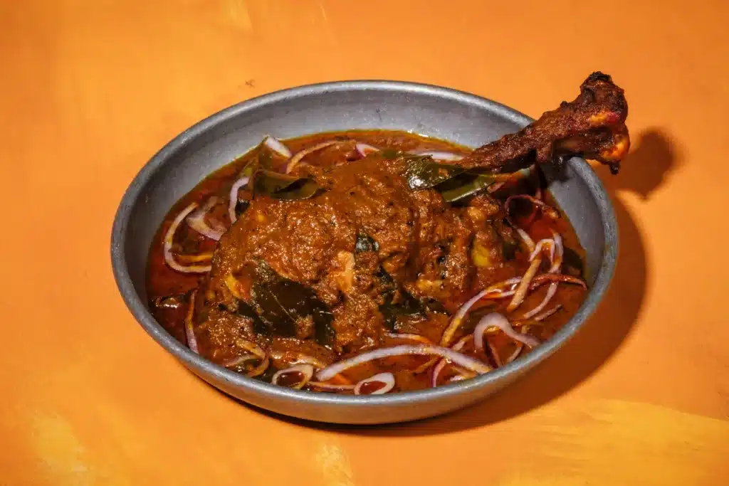 black pepper curry chicken thigh sarawak peppercorns