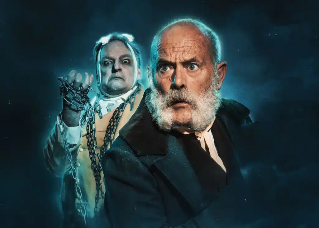 keith allen peter forbes in a christmas carol landscape