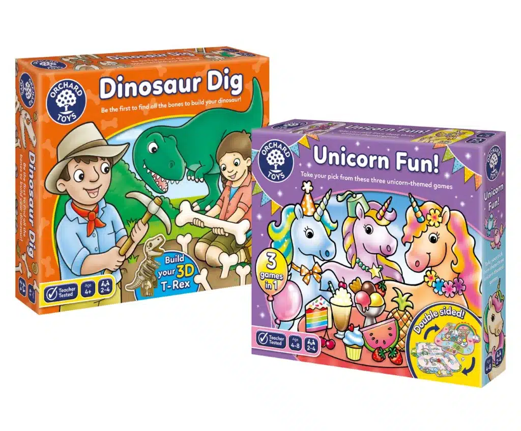 orchard toys dinosaur dig unicorn fun web