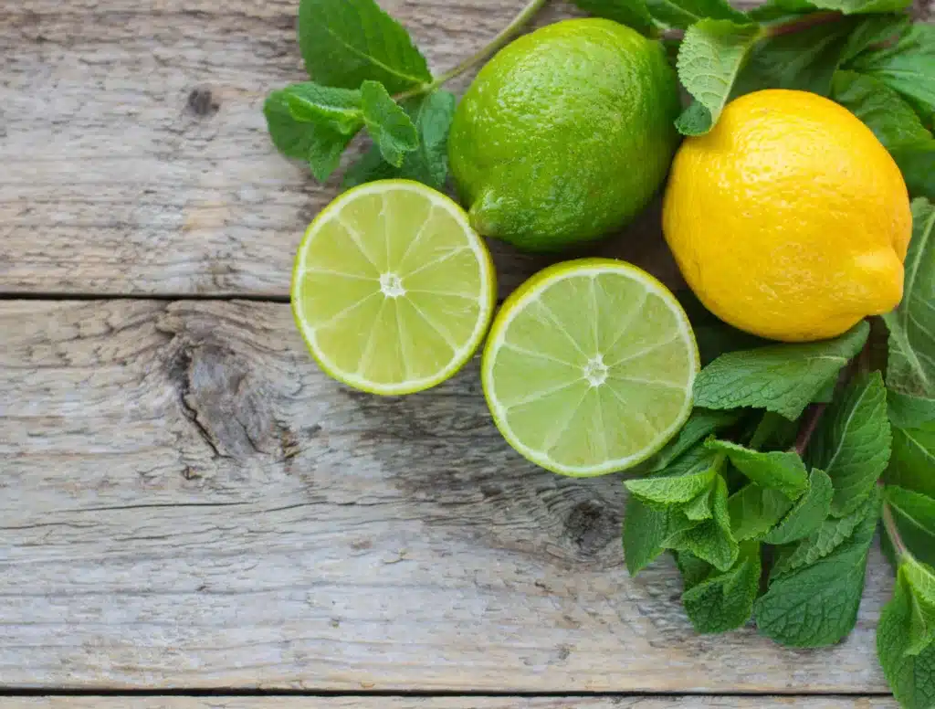 lemon and lime vitamin c