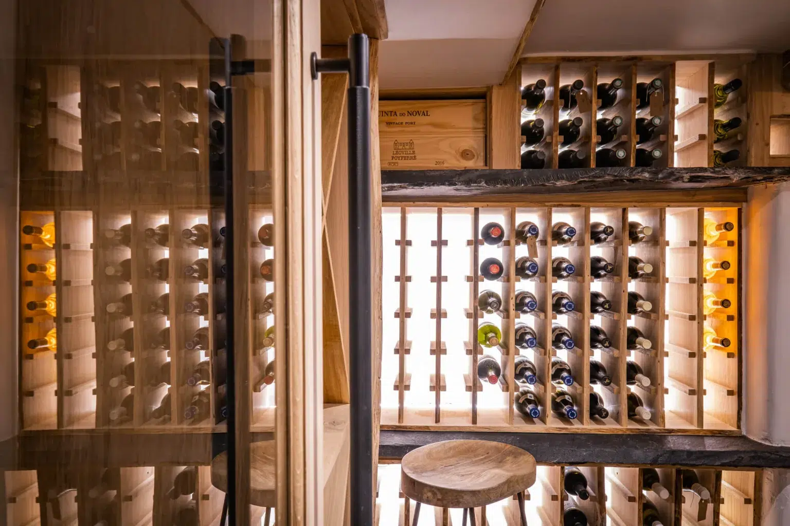 home renovation lake district wine cellar